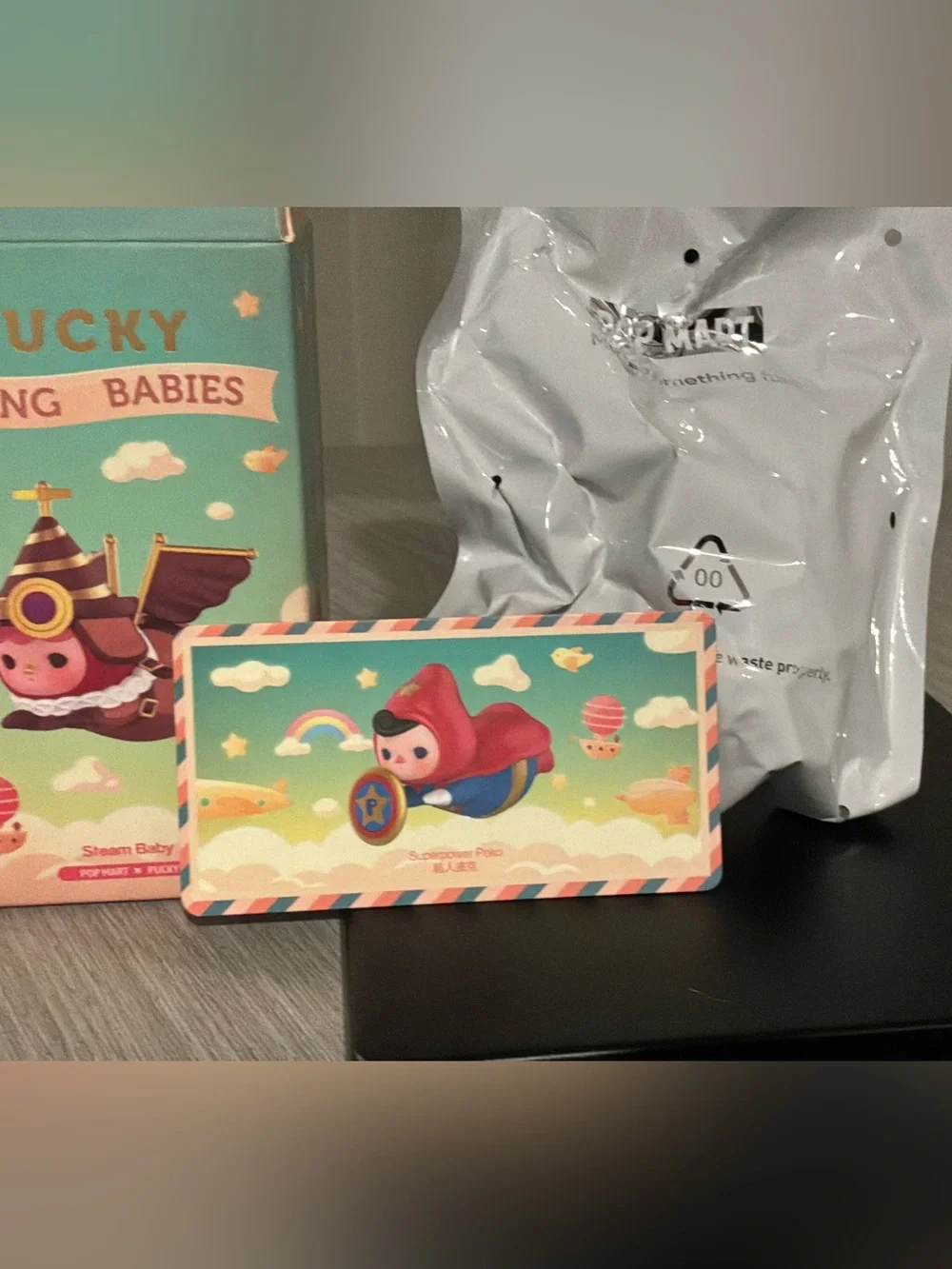 PopMart Pucky Flying Babies - Confirmed Superpower Poka